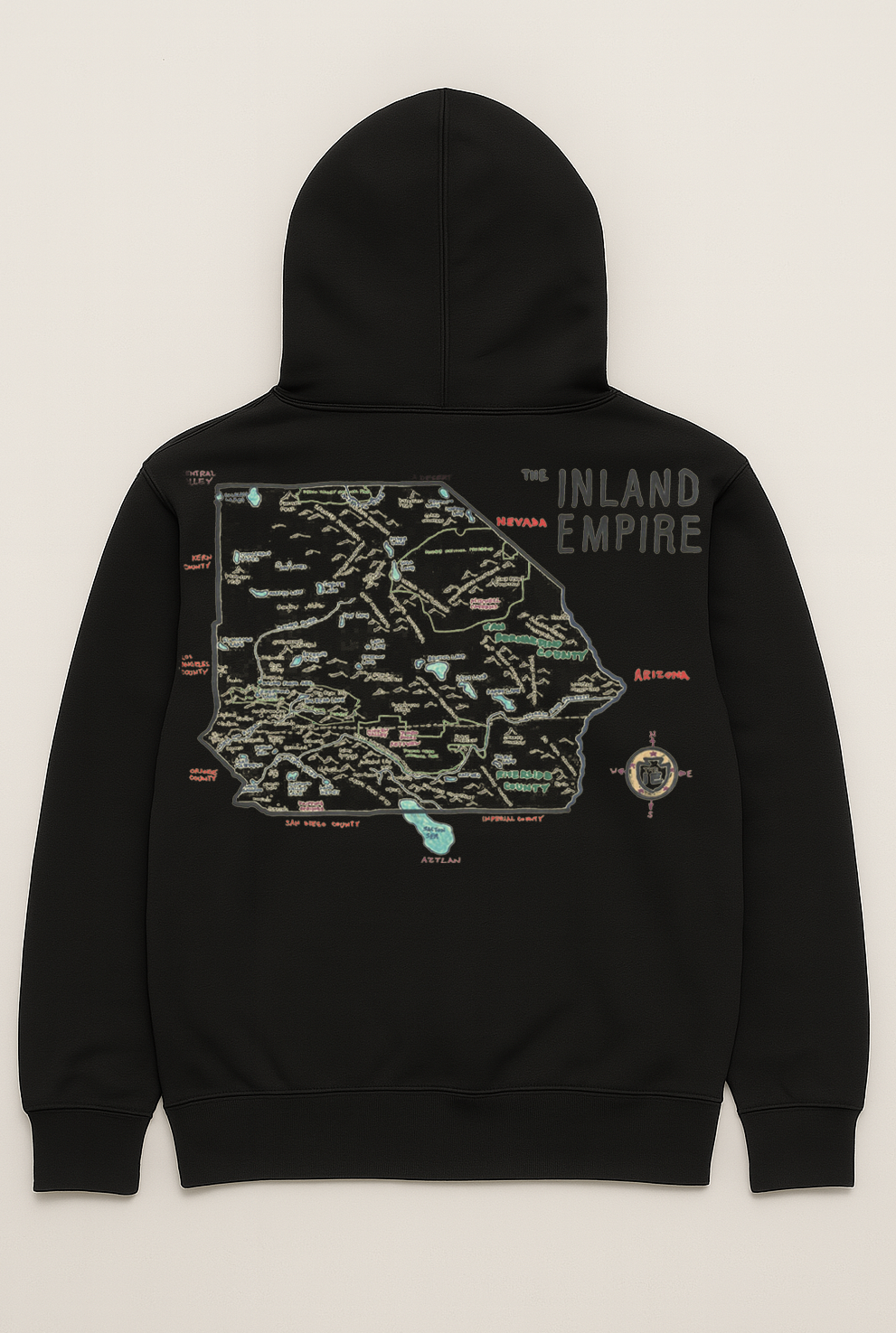 On the Map Hoodie